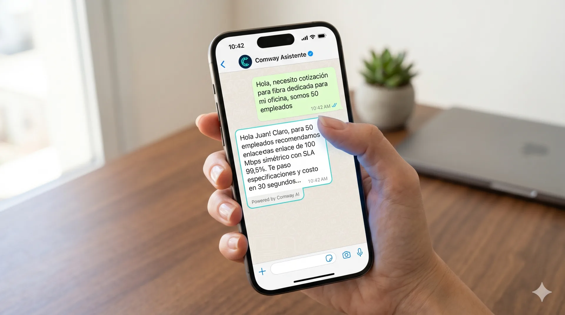 WhatsApp Business AI