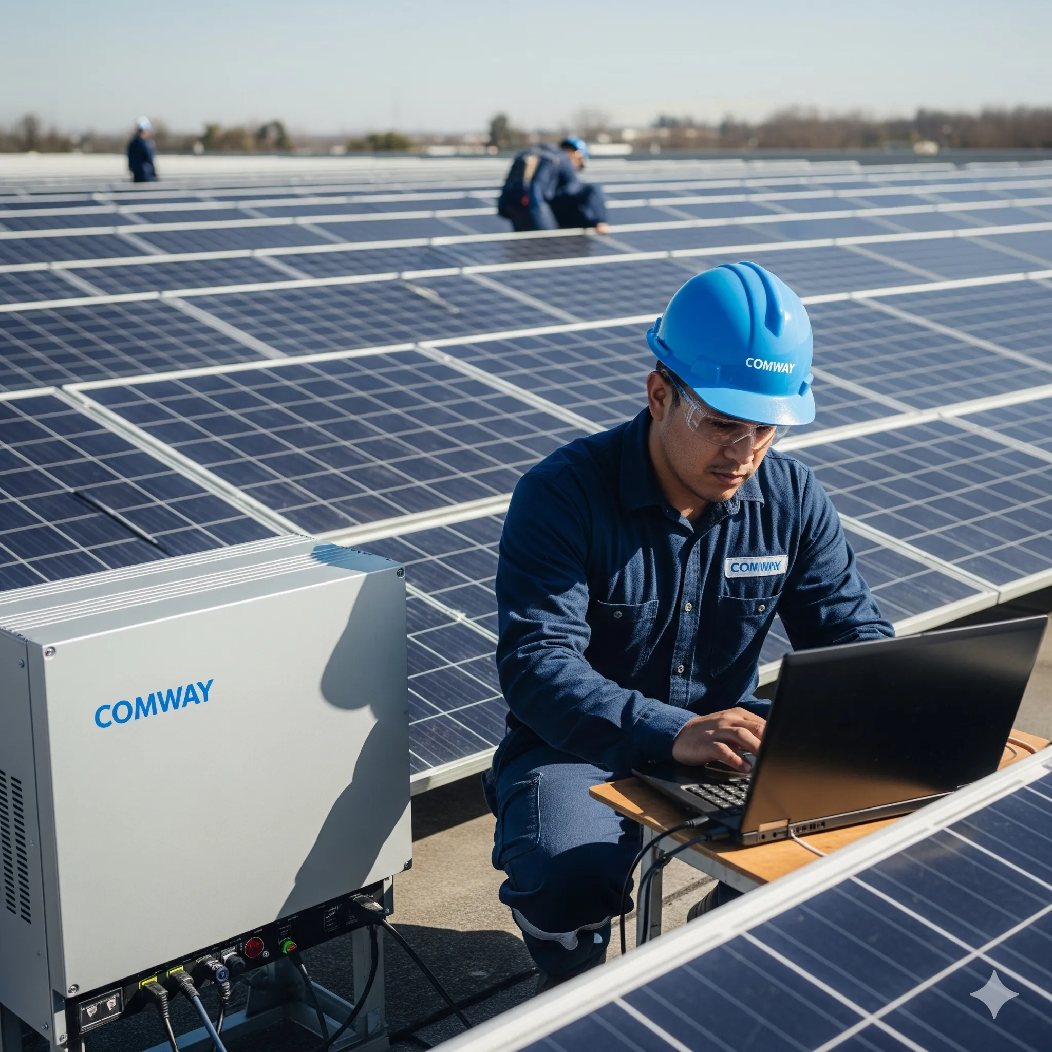Energía solar industrial
